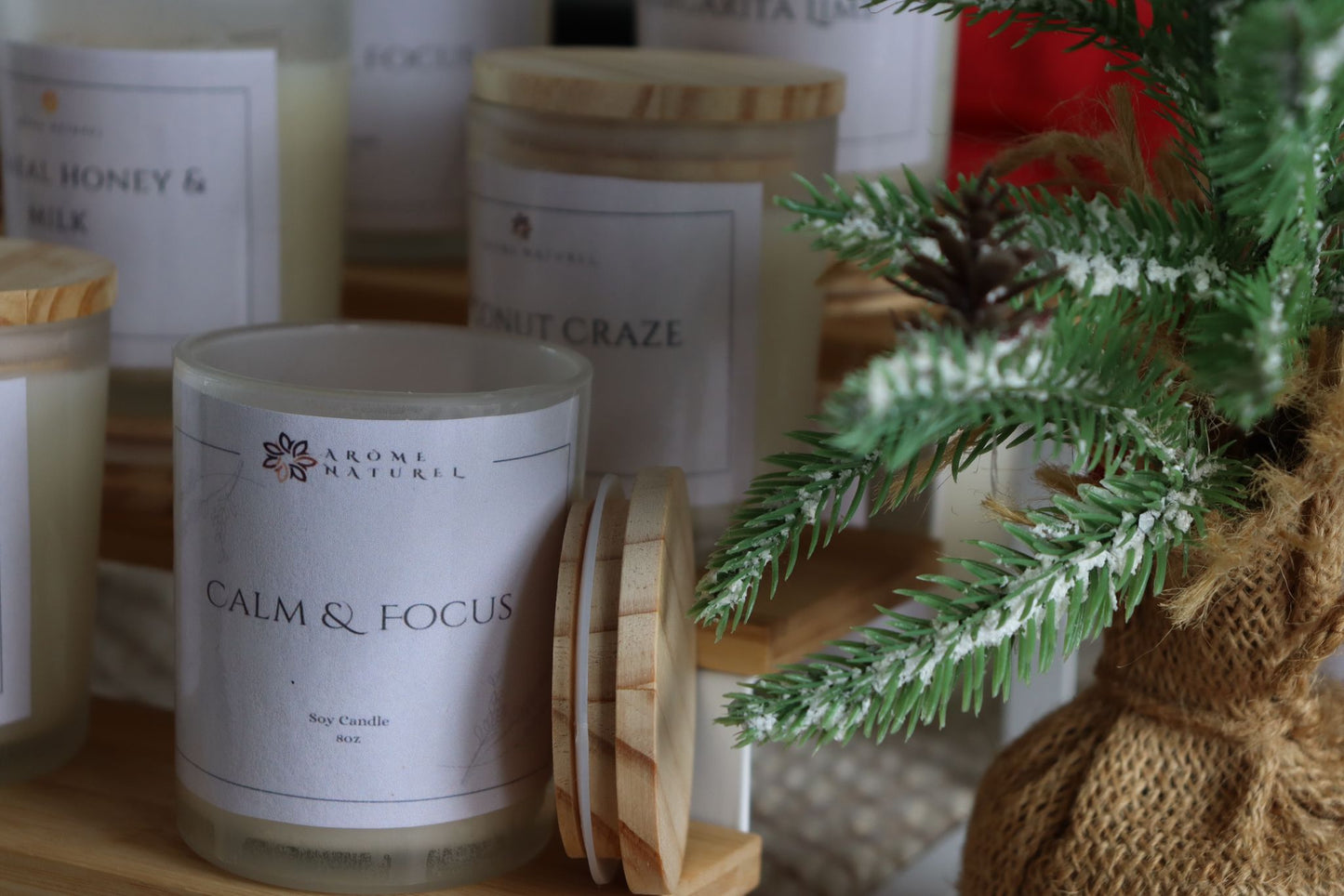 CALM & FOCUS BOHO CANDLE